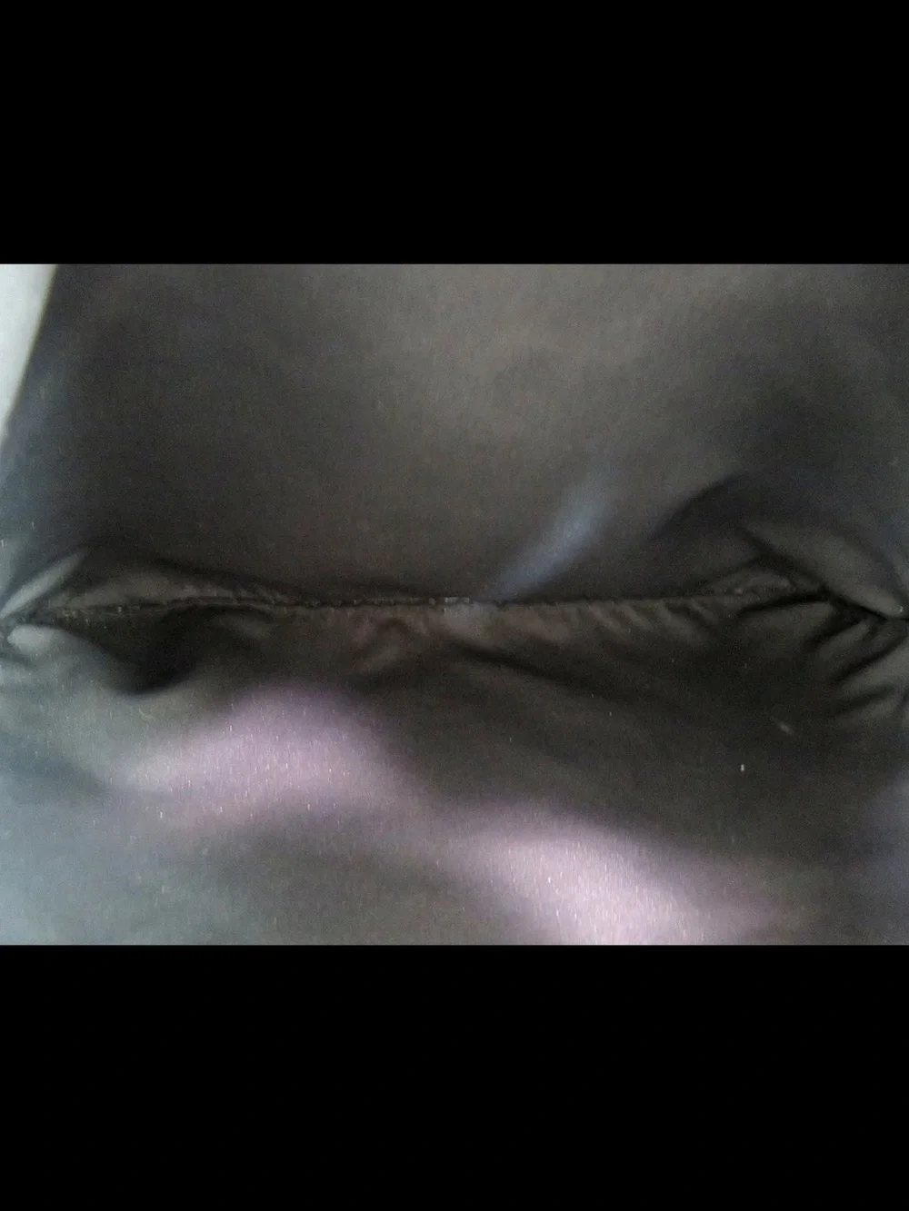 Prada Black Nylon Messenger Shoulder Bag
